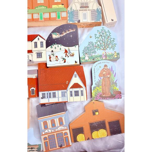 Rare Huge Lot 47 Cat’s Meow Village Signed Faline 1987–1997 Civil War Series - Picture 6 of 15